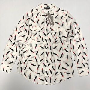 Karl Lagerfeld shirt blouse long sleeve